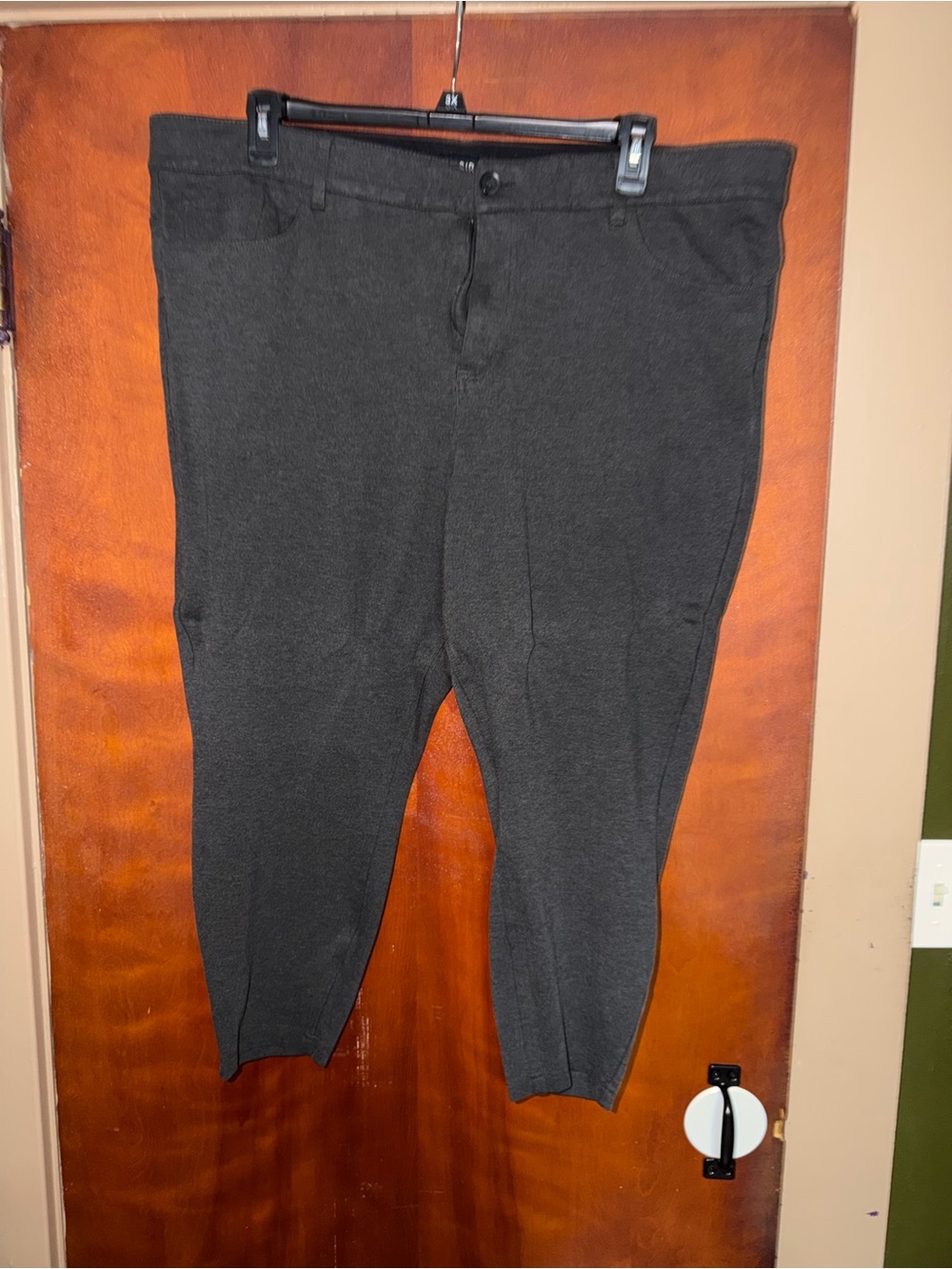 torrid Black Cropped Ponte ankle pants